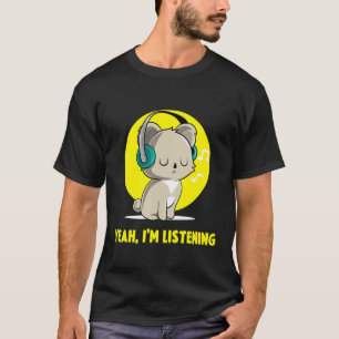 Camiseta Escuchando Cute Koala Para Los Amantes De Koala