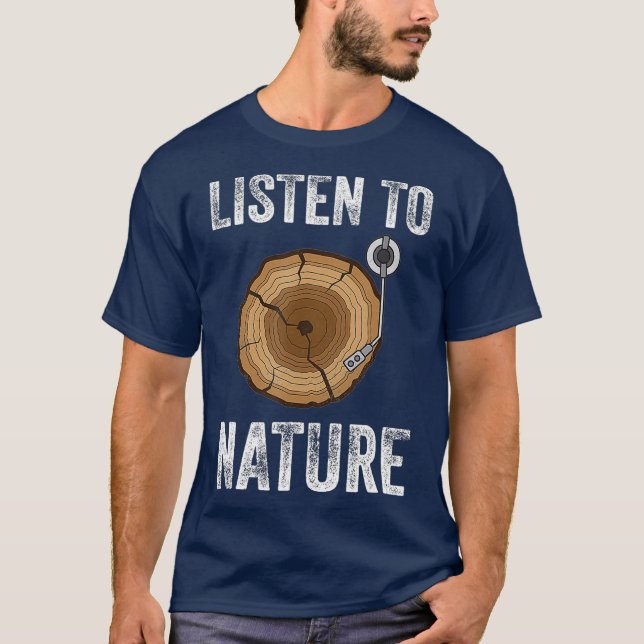 Camiseta Escuchar A La Naturaleza El Cambio Climático En El (Anverso)