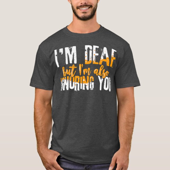 Camiseta Escuchar Humor Divertido Me Sorprende, Pero Tambié (Anverso)