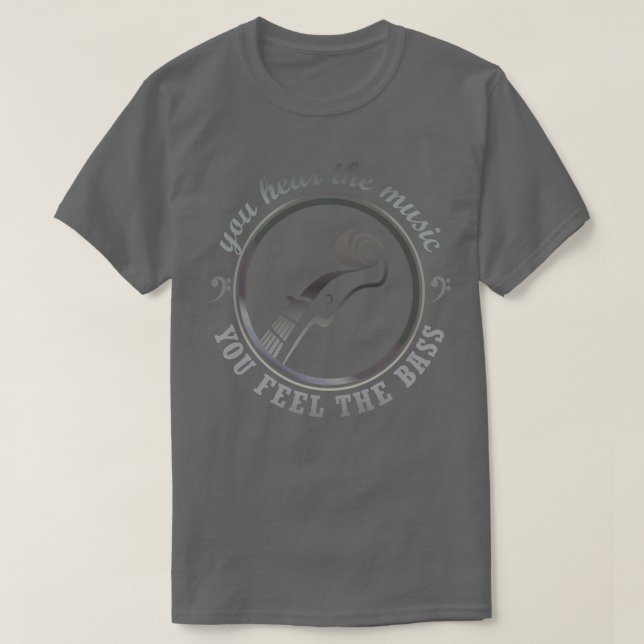 Camiseta escuchas la música que sientes LA BASE 1 (Diseño del anverso)