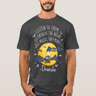 Camiseta Escuche A Los Niños De La Noche Qué Música
