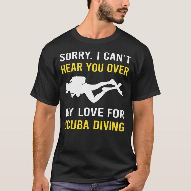 Camiseta Escuche Buceo Scuba (Anverso)
