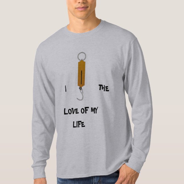 CAMISETA ESCUCHÉ EL AMOR DE MI LARGA MANCHA BÁSICA PARA LA  (Anverso)