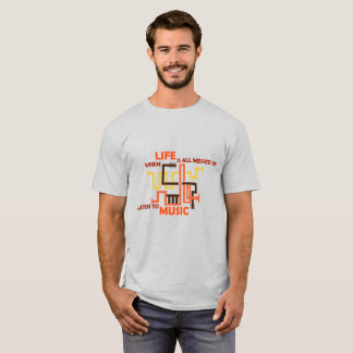 Camiseta Escuche la música