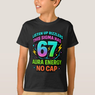 Camiseta Escuchen Rizzlers Este Sigma Tiene 67 Energía de A