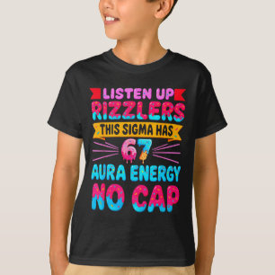 Camiseta Escuchen Rizzlers Este Sigma Tiene 67 Energía de A