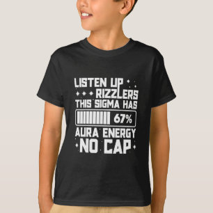 Camiseta Escuchen Rizzlers Este Sigma Tiene 67 Energía de A