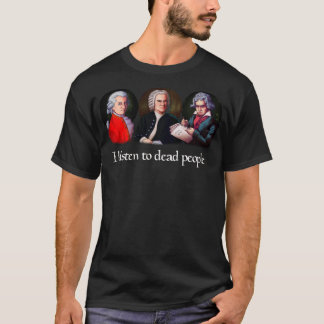 Camiseta Escucho a los muertos en 10 minutos Pegatina
