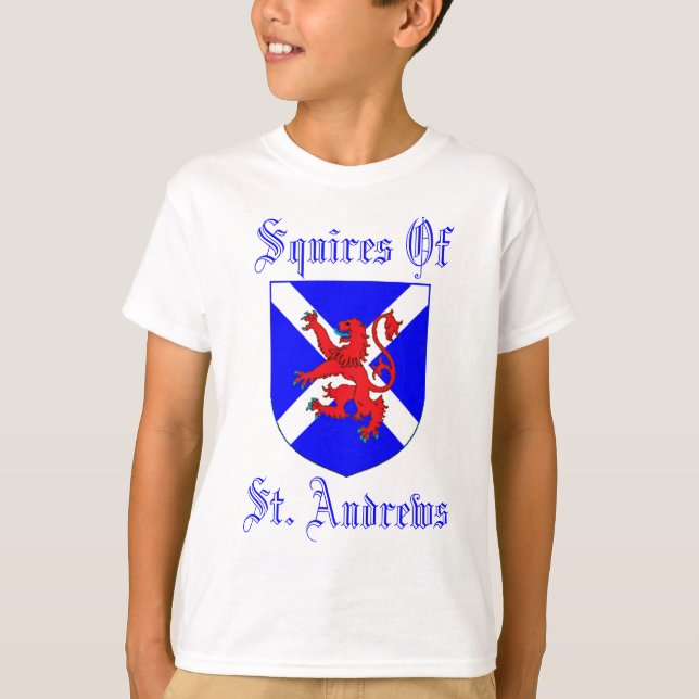 Camiseta Escuderos de Saint Andrews (Anverso)