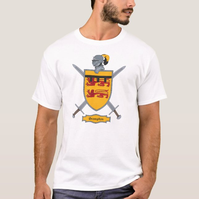 Camiseta Escudo 1 de Brompton (Anverso)