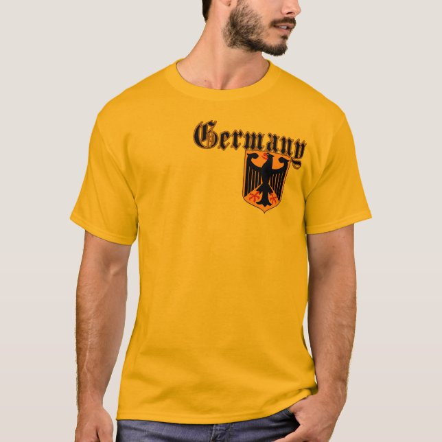 Camiseta Escudo 2side de Alemania (Anverso)