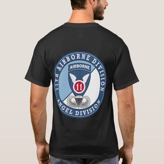Camiseta Escudo aerotransportado del Ártico personalizable (Reverso)