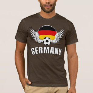 Camiseta Escudo alemán del fútbol (oscuro)
