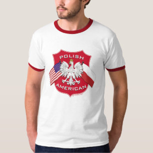 Camiseta Escudo americano polaco