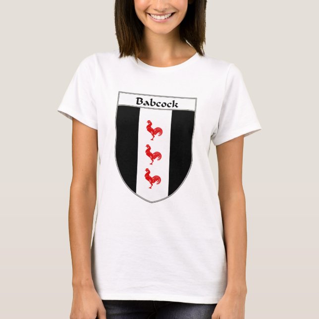 Camiseta Escudo Babcock del escudo de armas/de la familia (Anverso)