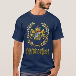 Camiseta Escudo bávaro Oktoberfest T-Shirt