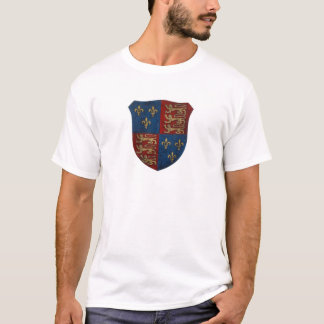 Camiseta escudo británico de los brazos pequeño