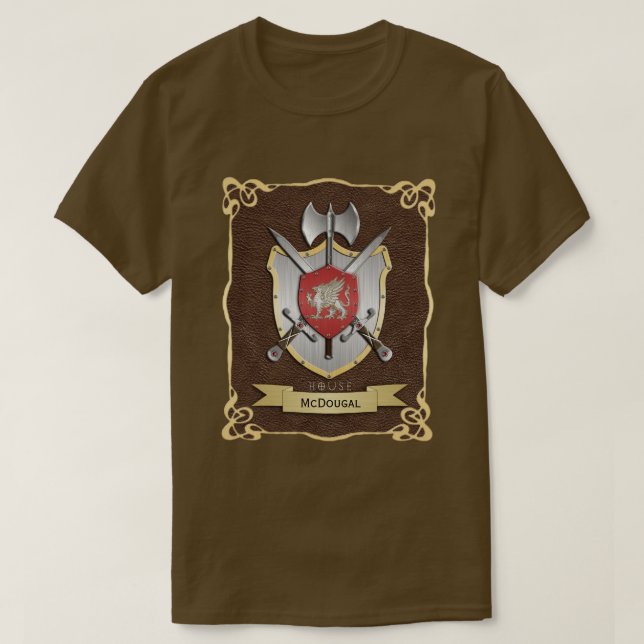 Camiseta Escudo Brown de la batalla del grifo (Diseño del anverso)