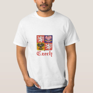 Camiseta Escudo/camisa/Checoslovaquia checos del escudo