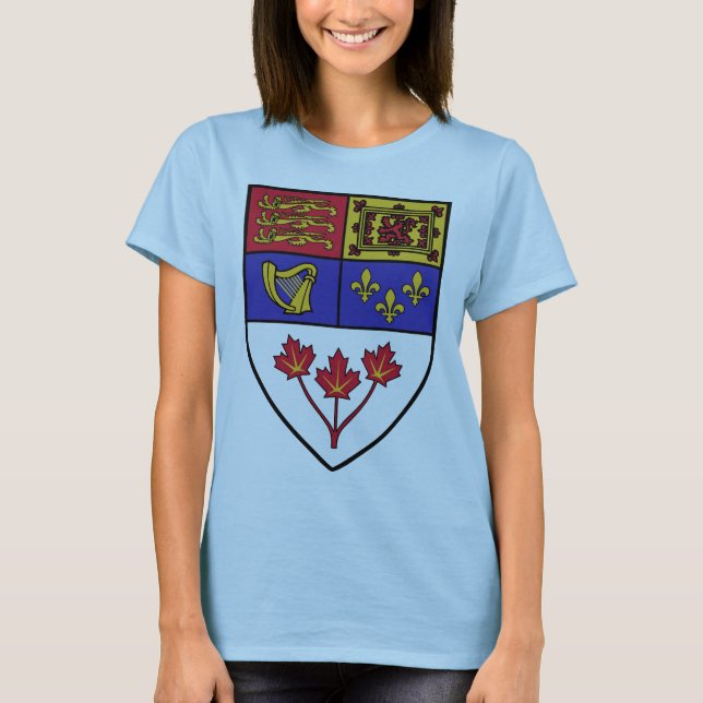 Camiseta Escudo canadiense, Canadá (Anverso)