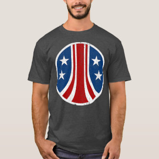 Camiseta Escudo colonial de los Estados Unidos Chest Pocket
