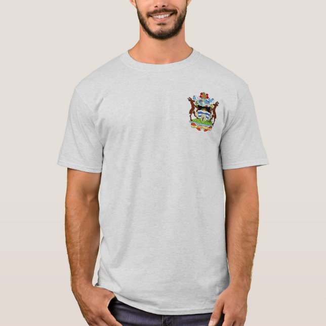 Camiseta Escudo de Antigua y Barbuda (Anverso)