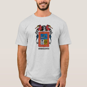 Camiseta Escudo de armas Aguascalientes (estado) - MÉXICO