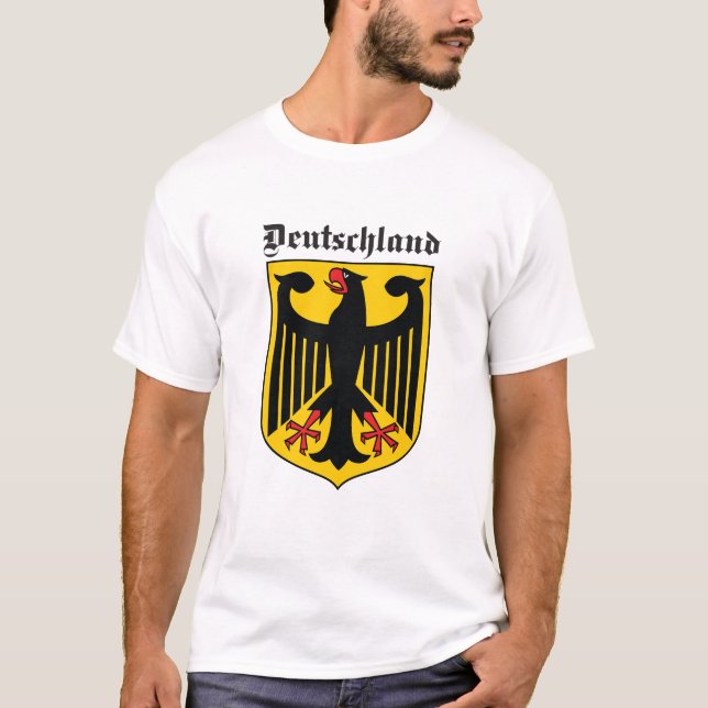Camiseta Escudo de armas Alemania/Deutschland (Anverso)