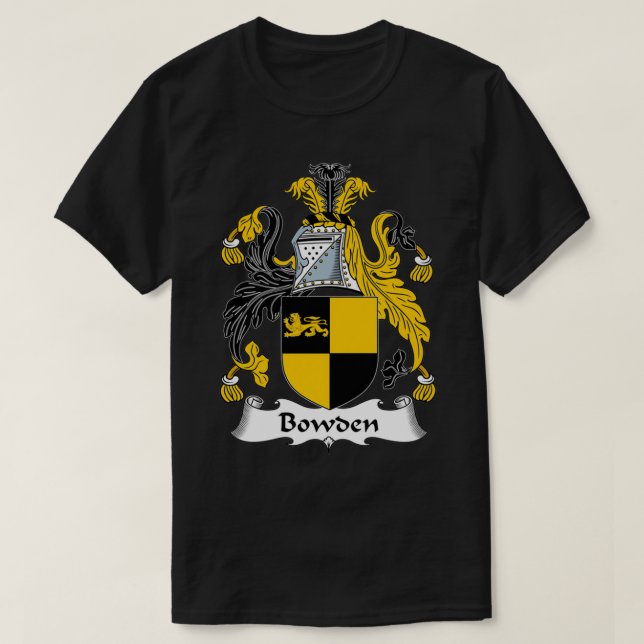 Camiseta Escudo de armas Bowden (Diseño del anverso)