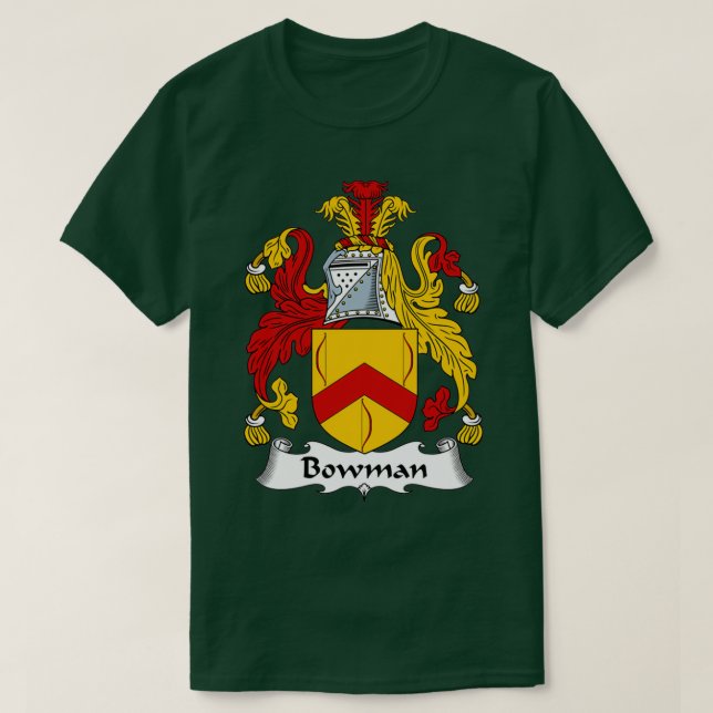 Camiseta Escudo de armas Bowman (Diseño del anverso)