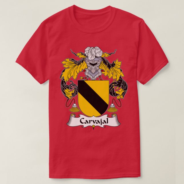 Camiseta Escudo de armas carvajal (Diseño del anverso)