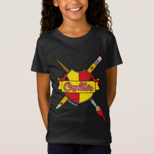 Camiseta Escudo de Armas Creativo