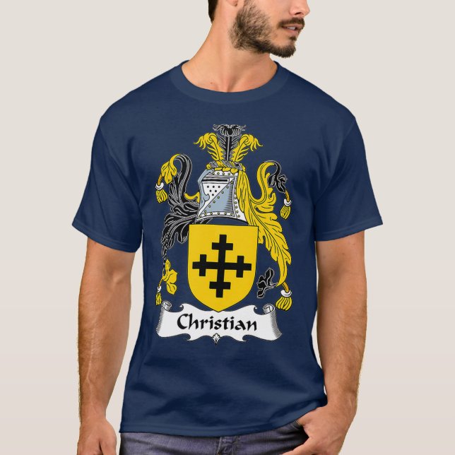 Camiseta Escudo de armas cristiano en prisión (Anverso)