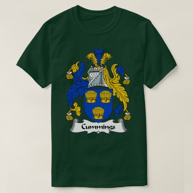 Camiseta Escudo de armas Cummings (Diseño del anverso)