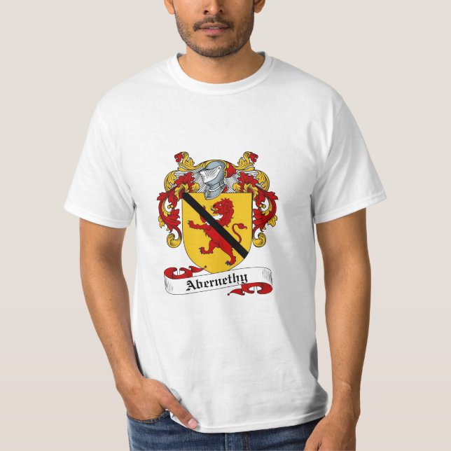 Camiseta Escudo de armas de Abernethy del escudo de la (Anverso)