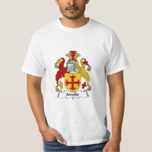 Camiseta Escudo de armas de Ainslie del escudo de la