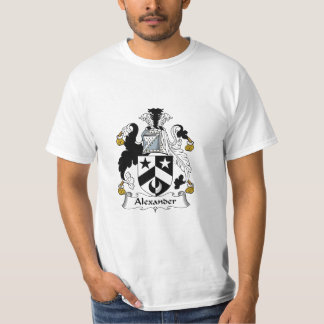Camiseta Escudo de armas de Alexander del escudo de la