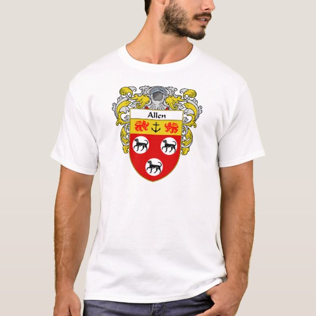 Camiseta Escudo de armas de Allen (cubierto) (Anverso)