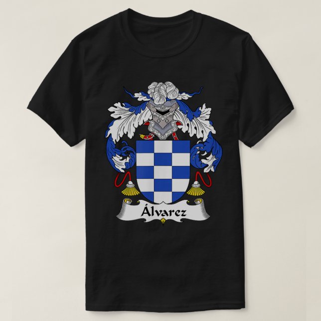 Camiseta Escudo de armas de Alvarez (Diseño del anverso)