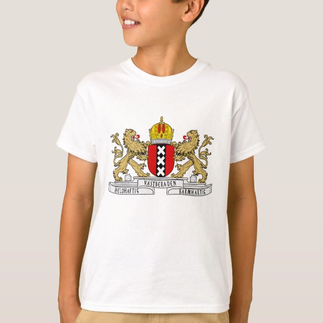 Camiseta Escudo de armas de Amsterdam (Anverso)