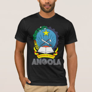Camiseta Escudo de armas de Angola