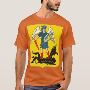 Camiseta Escudo de armas de Arkhangelsk Rus con problemas d