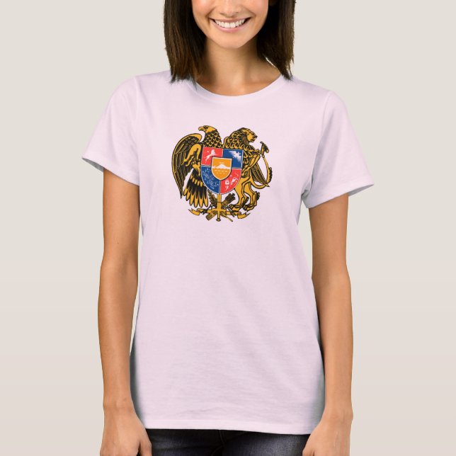 Camiseta Escudo de armas de Armenia (Anverso)