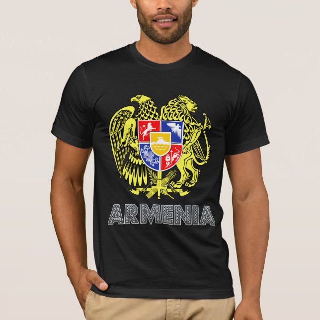 Camiseta Escudo de armas de Armenia (Anverso)