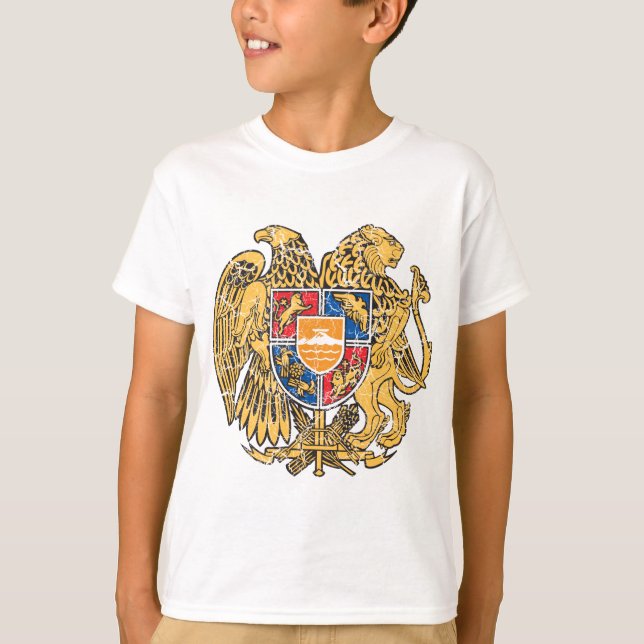 Camiseta Escudo De Armas De Armenia (Anverso)