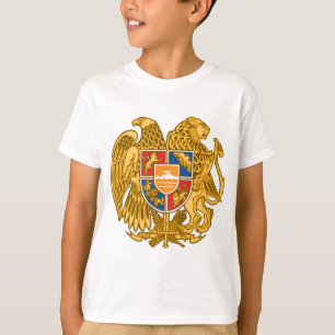 Camiseta Escudo de armas de Armenia - emblema armenio