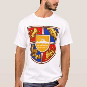 Camiseta Escudo de Armas de Armenia Patrimonio y Símbolos