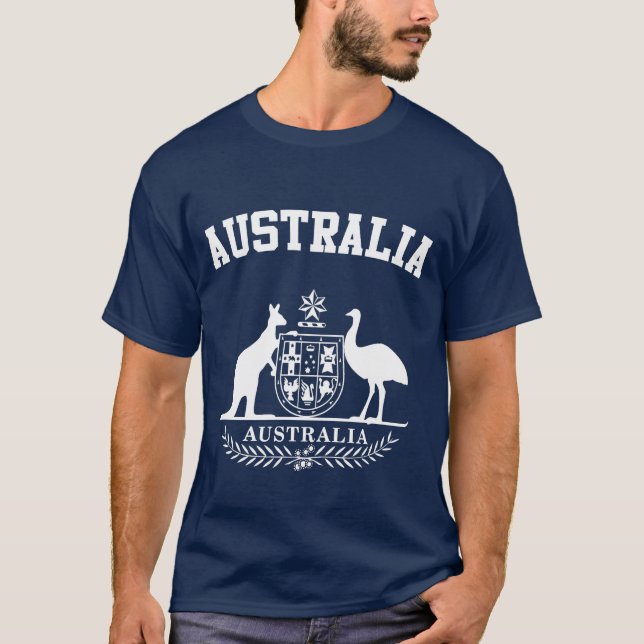 Camiseta Escudo de armas de Australia (Anverso)