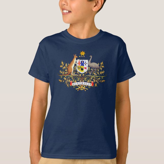 Camiseta Escudo de armas de Australia (Anverso)