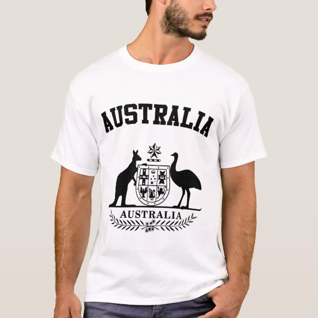 Camiseta Escudo de armas de Australia (Anverso)